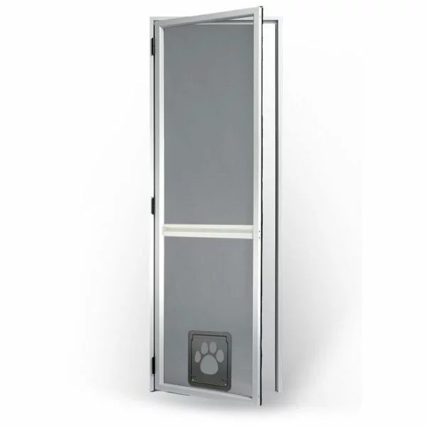 MOUSTIQUAIRE FIXE PORTE BATTANTE AMERIKA 600X600 1 | Ck habitat fermetures AMERIKA Audincourt